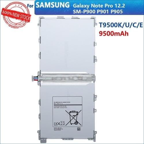 100% Original 9500mAh T9500E T9500C T9500K For Samsung Galaxy Note 12.2 P900 P901 P905 SM-T900 SM-P900 With Tracking Number