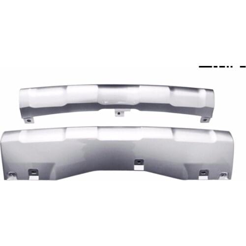 High quality ABS plastic Front+Rear Bumper fit for subaru Outback 2015 2016 2017 2018 Guard board 2pcs