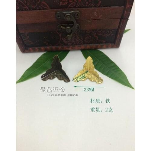 25*25*33mm Album Corner Notebook corners Pressure angle Book corner Fillet Hardware Accessories Bags Horn wholesale