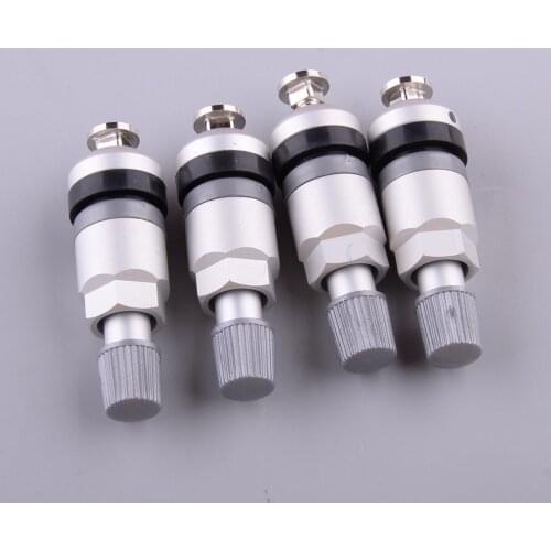 4pcs/Set Car Auto TPMS Tyre Pressure Sensor Valve Stem Repair Kit Metal Fit For BMW 5 Series
