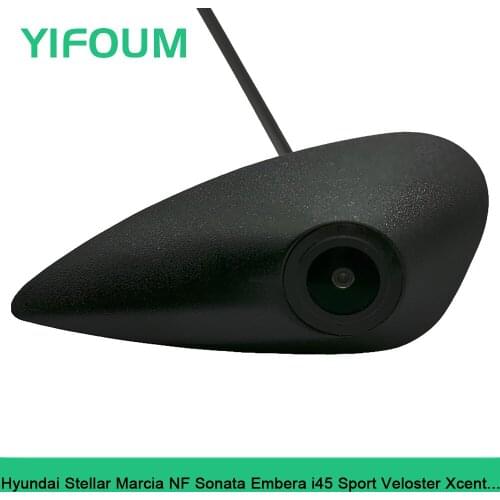 Car Front View Camera For Hyundai Stellar Marcia NF Sonata Embera i45 Sport Veloster Xcent Venue H350 Grand Starex Royale H-1