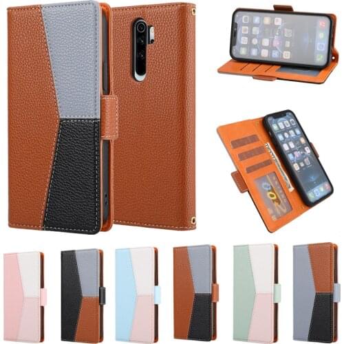 Case for Xiaomi Mi 10T Poco M3 X3 NFC Redmi Note 9T Note 10S 10X 9S 8T Luxury Flip Wallet Stand Leather Protective Phone Cover