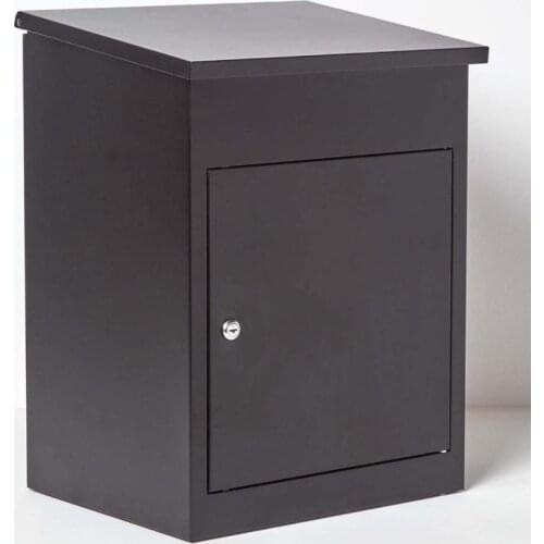 Decorative design professional office building stainless steel antique post box parcel mailbox