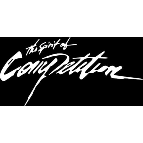 Personality Competition Sports Style Stickers High Quality Fashion Car Decoration Personality Pvc Waterproof Decals Black/white