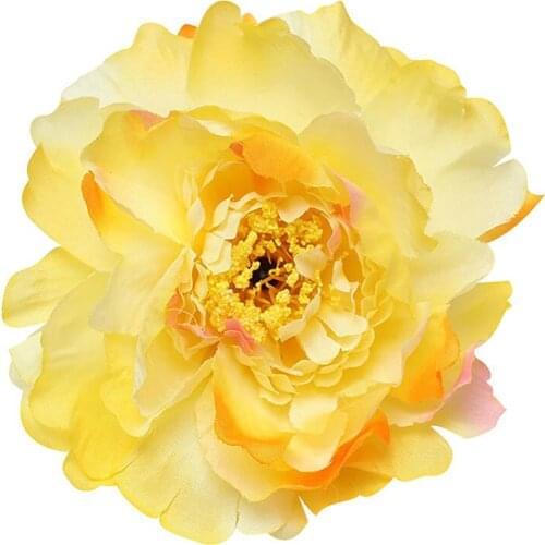 5pcs 12cm Artificial Flower Head for Wedding Mariage Flores Clothing Hats Accessories Flowers Decoration