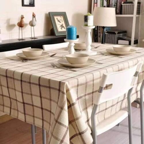 Classic Thickened European Lattice Table Cloth Table Cloth Rectangular Modern Simple Table Cloths Coffee Table