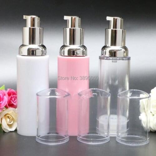 40ml Fashion Travel Airless Bottle Pump Empty Cosmetic Vacuum Lotion Bottles F732