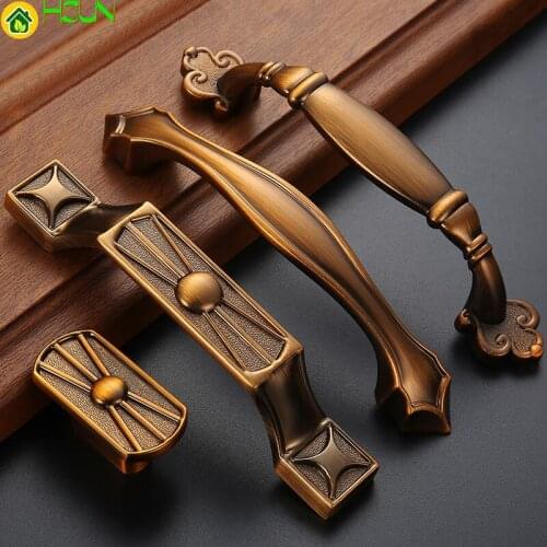 Multi style Vintage Drawer Puller Retro Kitchen Cupboard Wardrobe Wine Cabinets Furniture Door Handles antique porcelain knobs