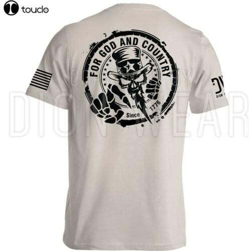 New Uncle Sam For God And Country American Military Patriotic MenS T-Shirt Tee Shirt S-5Xl