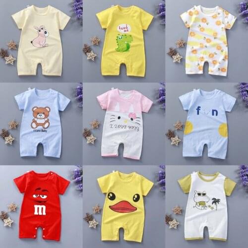 New Born Baby Clothes Girl Summer Clothes Minnie Kitty Style Rompera For Newborn Infant Clothing Toddler Newborn Costume