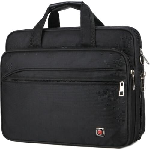 Portable Work Hand Business Office Male Messenger Bag Men Briefcase For Document Laptop Computer Handbag Shoulder 15.6 Tablet PC