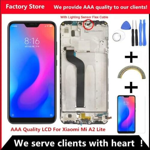 QYINTLCRACYGYP Screens For Xiaomi Mi 8 China