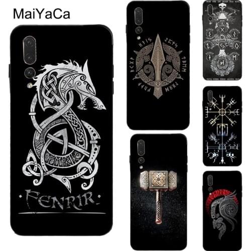 MaiYaCa Norse Mythology Viking Case For Huawei Honor 7A Pro 7C 8A 8C 8S 8X 9X 9 10 Lite 20 Pro 10i Y6 Y7 Y9 2019 Nova 5T