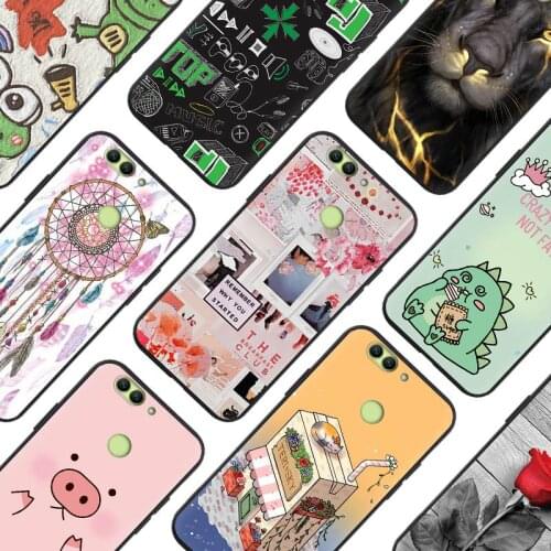 Shockproof Black Case Phone Case For Huawei Nova 2 Plus/P10 Selfie New Arrival Dirt-resistant Cute