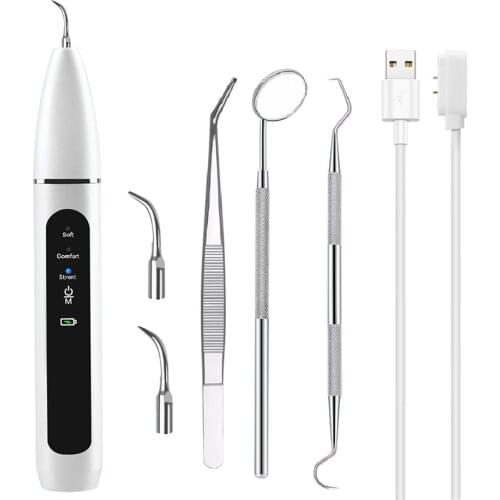 Ultrasonic Calculus Remover Dental Scaling Electric Scaler Oral Irrigator Electric Dental Flusher Teeth Washing Machine