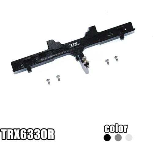 Metal Aluminium Alloy Rear Bumper with Tow Hook for TRAXXAS TRX-6 BENZ G-63 6X6 RC Car Spare Parts