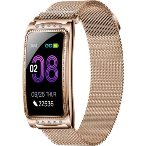 F28 Women Smart Watch Fitness Rate Band Blood Pressure Monitor Tracker Wristband Sport Waterproof Smartwatch For Android IOS