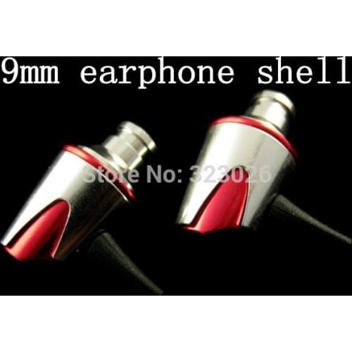 DIY fever all-metal casing 9.2MM 9MM ear headphones materials 1pair