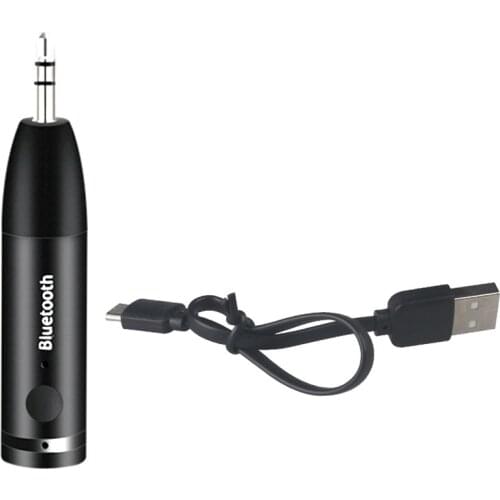 Wireless Bluetooth 5.0 Receiver Adapter 3.5mm Jack Aux Stereo Music Audio Receiver Handsfree Car Bluetooth Kit Adapter