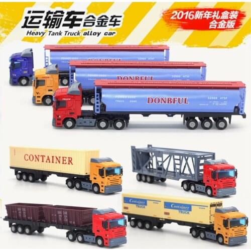 1:48 American Childrens toy cars, Simulation model of alloy car, Alloy carrier/truck, Christmas gifts for children