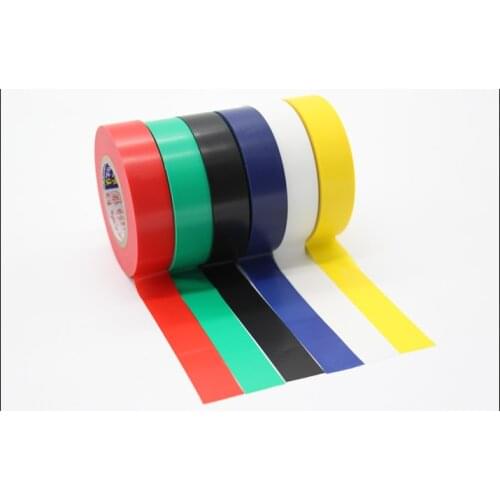 Senior electrical tape insulation tape PVC electrical tape 18 wide 18 m long 6 color optional default black