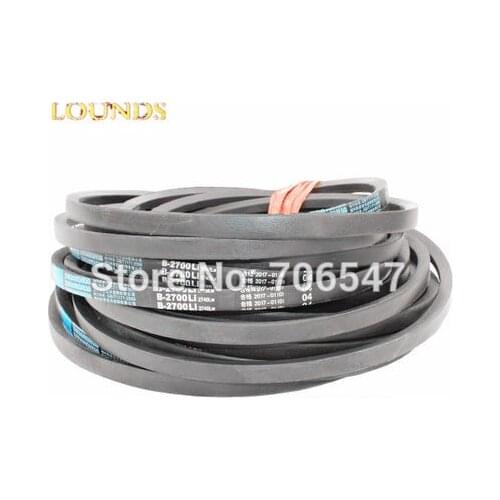 CLASSICAL WRAPPED V-BELT B1000Li B1016Li B1041Li B1067Li B1092Li B1118Li Industry Black Rubber B Type Vee V Belt