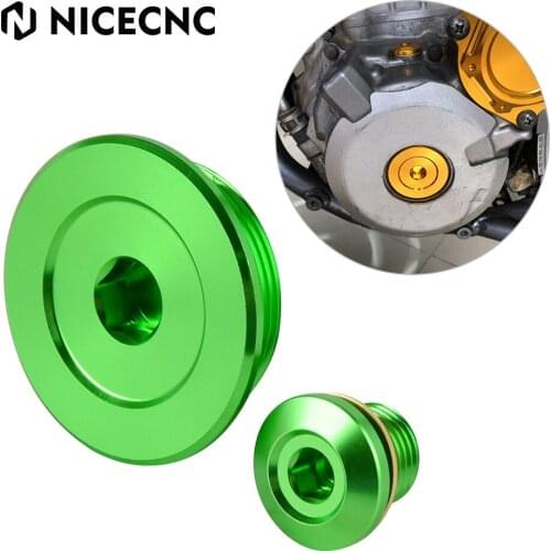 NICECNC Engine Plug Cap Cover For Kawasaki KFX400 KFX 400 03-06 For Suzuki DRZ DR-Z 400E 400S 400SM 00-21 DRZ400 DRZ400E DRZ400S