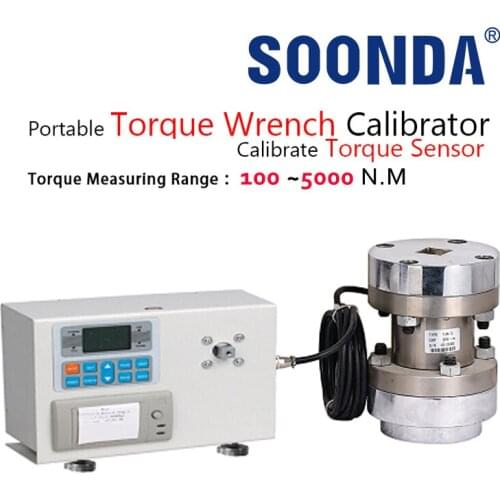 100-5000N.m Large Range Digital Torque Tester Measure Various Torques Part Torsion Destructive Detection Calibration Torque Test