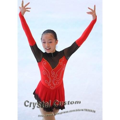 Professional Custom Ice Skating Competition Dress For Women Beautiful New Brand Vogue Figure Skating Dresses DR2819