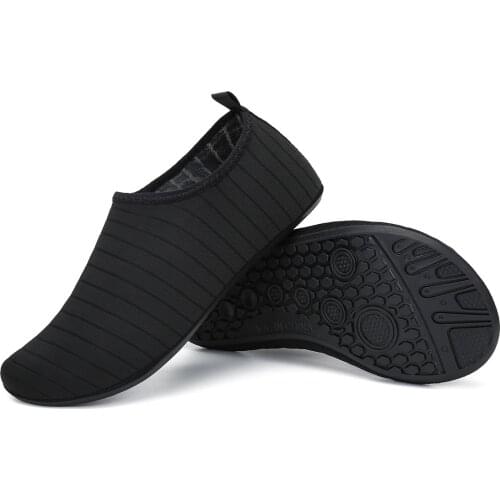Quick-Drying Unisex Outdoor Beach Sandals Soft Flats Barefoot Non-Slip Shoes Slippers Summer Swimming Water Breathable Shoes K01