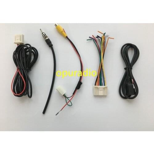 Old Style Subruu Forester XV Clarion CD power cord+USB line+Bluetooth microphone cable+reversing camera power cord+radio antenna