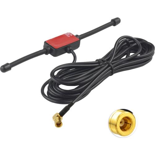 Superbat DAB/DAB+Car Radios Aerial Amplified Re-useable Internal Glass Mount DAB Car Aerial for Sonichi DAB