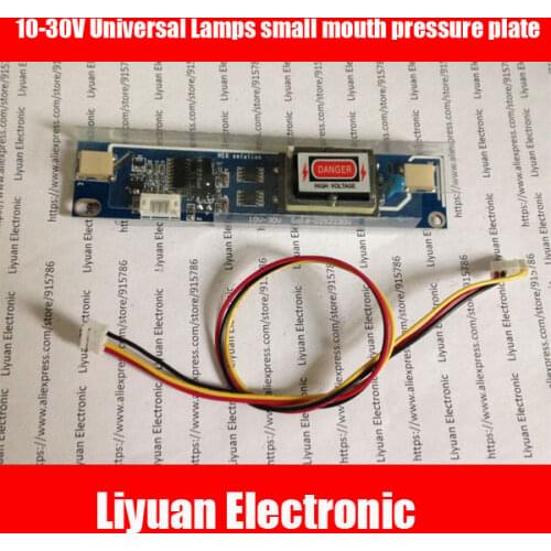 3pcs/lot 10-30V Universal Lamps small mouth pressure plate / 2 light Inverter support 10-26 inch LCD monitor