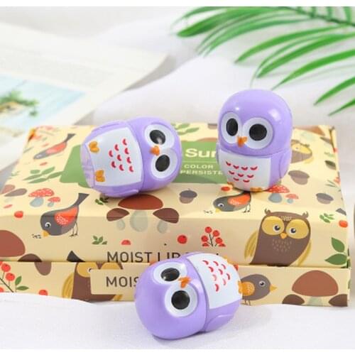 Owl Moisturizing Lip Balm Natural Plant Lip Oil Organic Fruit Embellish Lip Gloss Winter Lip Protector Nutritious Lipstick
