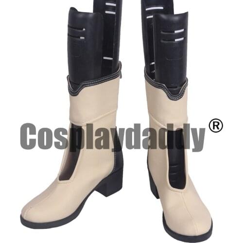 Xenosaga the Animation Shion Uzuki Chief Uzuki Maiden of Mary Magdalene Cosplay Shoes Boots S008