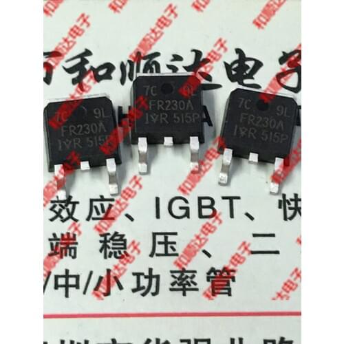 10pcs/lot IRFR230A New Spot TO-252 200V 7.5A