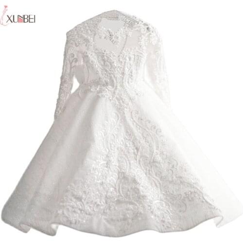 2020 Burgundy Ball Gown Flower Girl Dresses Folded Lace Appliques Clothing First Communion 1-8 Years vestido daminha платье