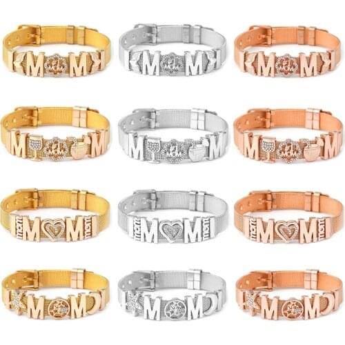 2021 New Keeper Bracelet Mothers Day European and American Fashion Simple Cross-border E-commerce Spot Hot Source
