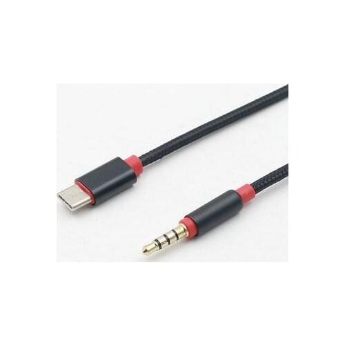 20pcs/lot Type C To 3.5 Mm Audio Cable Adapter For USB C Type-c Jack Aux Cable For Car Speaker For Samsung S9 mate 20 P10 MI8