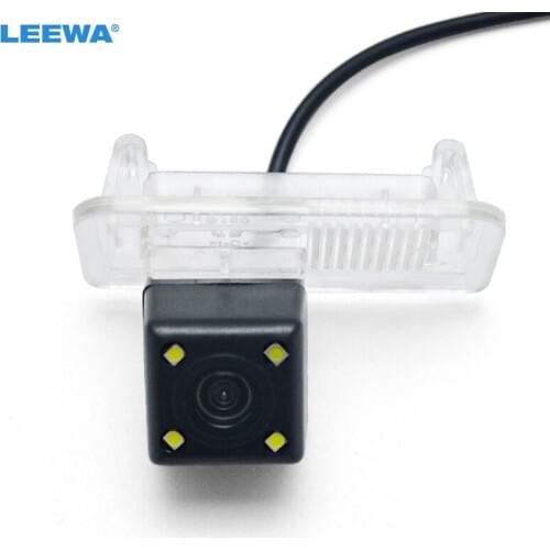 LEEWA Car Special Rear View Camera With LED Light For For Mercedes Benz B180/B200(W246;2012~2018) #CA5706