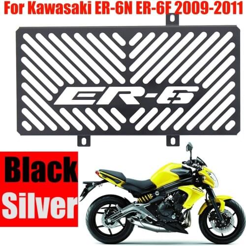 For Kawasaki ER6N ER-6N ER6F ER-6F 2009 2010 2011 Motorcycle Radiator Grille Guard Grill Protective Protection Cover Protector