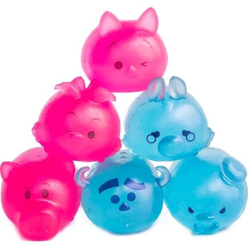 FGHGF Series 1 SQUISHY Rares Half Transparent Soft Collection Best Gift For Kids Toy Mini