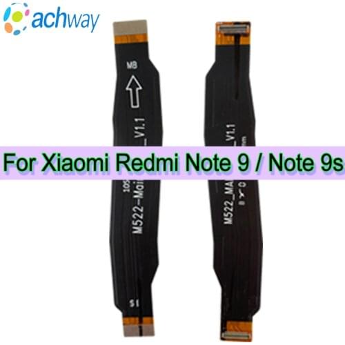 Motherboard LCD Display Flex Cable For XiaomI Redmi Note 9s Connector Motherboard Flex Cable For Redmi Note 9 Mainboard Cable