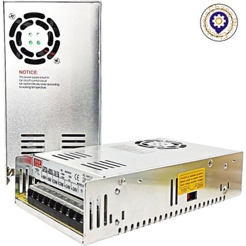 CNC engraving machine 36V24V common output 400W power 10A2A current switching power supply