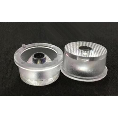 #ISWH-19 3030 Waterproof Led Lens, Degree: 15, Lens Size: 19X9.4mm, Bead Surface, PMMA materials