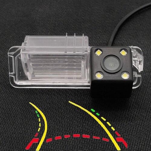 Intelligent Dynamic Trajectory Tracks Car Rear View Camera For Porsche Macan/Volkswagen Bora Beetle Magotan Passat CC B7 Golf 6