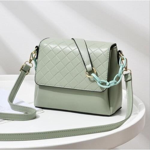 Fashion Leather Handbag Top Handle Purse Commute Cross Body Bag Elegant Ladies Shoulder Bag Flip Small Square Bag Female Totes