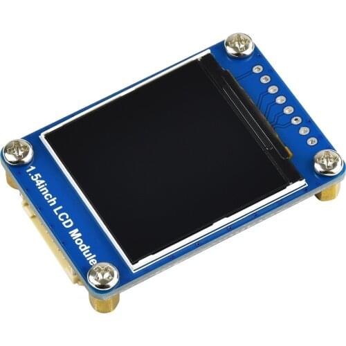 1.54inch LCD Display Module, IPS Screen, 65K RGB Colors, 240×240 Resolution, SPI Interface