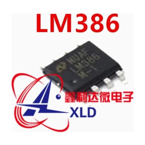 Xinyuan 20pcs/lot LM386M-1 LM386MX-1 SOP8 LM386M SOP LM386 SOP-8 MD Low Voltage Audio Power Amplifier new and original
