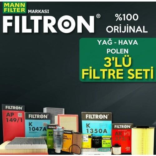 For Toyota Corolla 1.6 Mann Filtron Filter Care Set 2003-2007